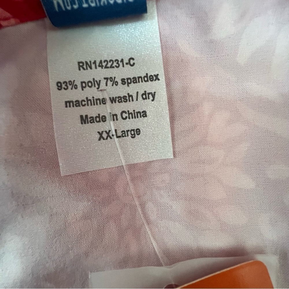 New RipSkirt Hawaii Adjustable Wrap Skirt Dahlia Teaberry Beach Vacation XXL - Picture 5 of 10